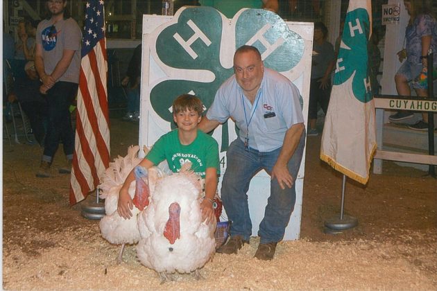 Cuyahoga County Fair Reserve Champion Turkeys