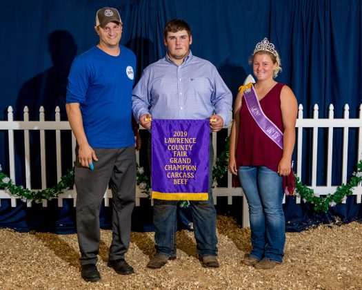 Lawrence County Fair Grand Champion Beef Carcass