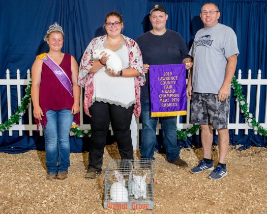 Lawrence County Fair Grand Champion Rabbits