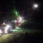 Attitude defines ordeals and adventures bucket trucks coming up Kym Seabolt's driveway