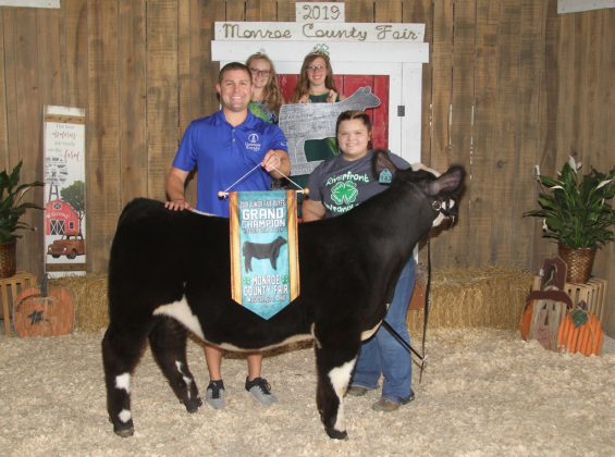 Monroe County Fair Grand Champion Feeder Calf