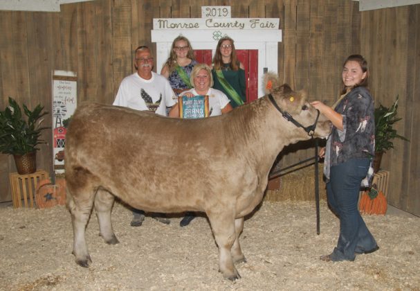 Monroe County Fair Grand Champion Steer