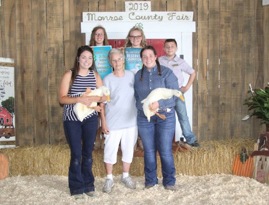 Monroe County Fair Reserve Champion Duck