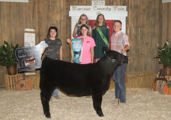 Monroe County Fair Reserve Champion Feeder Calf