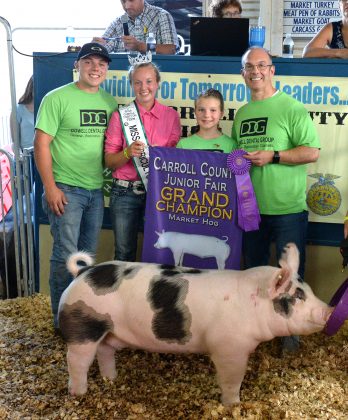 2019 Carroll County Fair Sale Grand Champion Hog