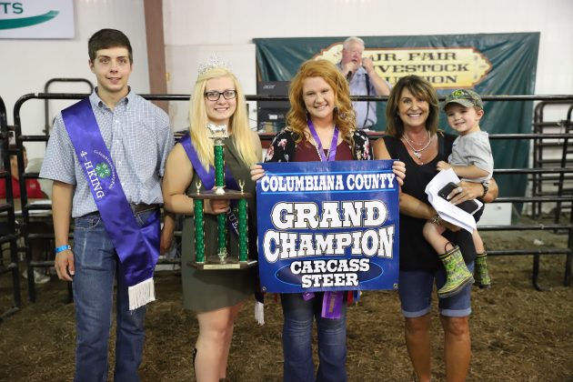 2019 Columbiana County Fair Grand Champion Carcass Steer