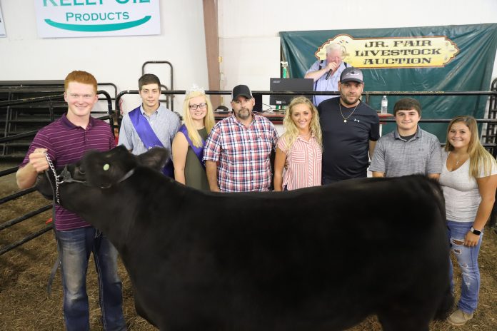 2019 Columbiana County Fair Grand Champion Steer