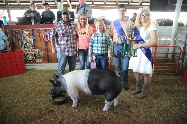 2019 Columbiana County Fair Reserve Champion Hog