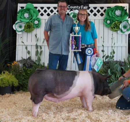 2019 Lake County Fair Grand Champion Hog Project