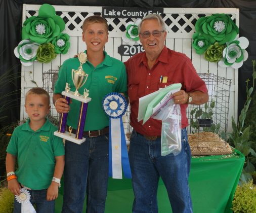 2019 Lake County Fair Grand Champion Poultry Project
