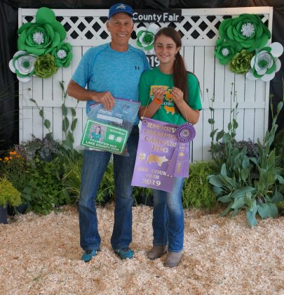 2019 Lake County Fair Reserve Champion Hog Carcass