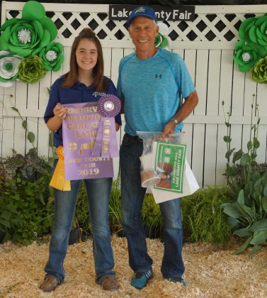 2019 Lake County Fair Reserve Champion Lamb Carcass