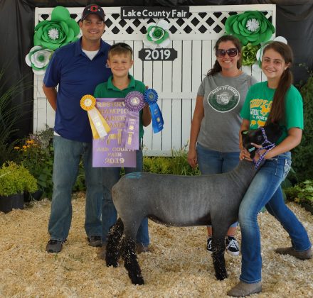2019 Lake County Fair Reserve Champion Lamb