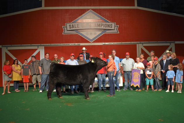 2019 Ohio State Fair Sale Reserve Champion Market Beef