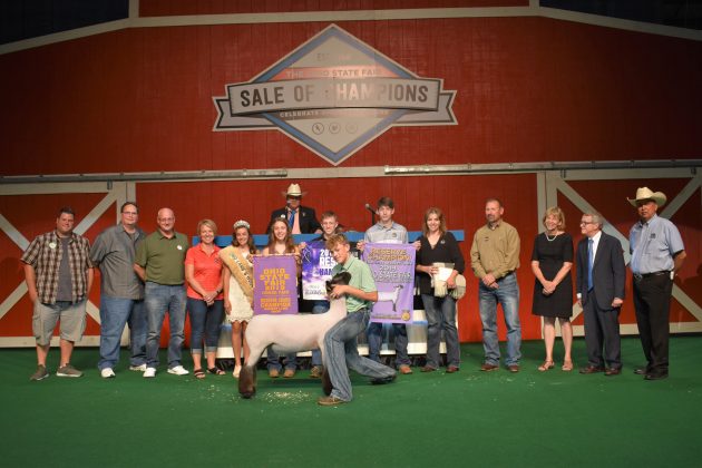 2019 Ohio State Fair Sale Reserve Champion Lamb