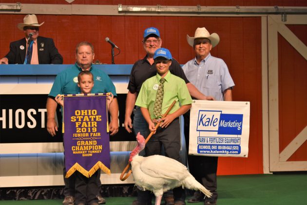 2019 Ohio State Fair Sale Grand Champion Market Turkey