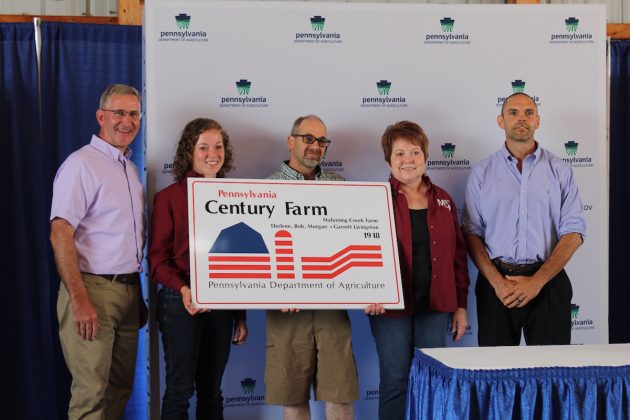 pa century farm family livingstons