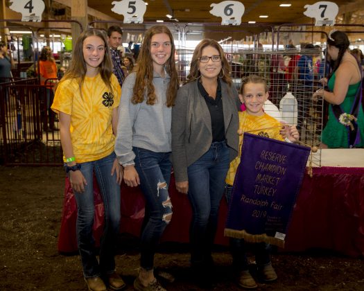 2019 Portage County Fair Reserve Champion Turkey