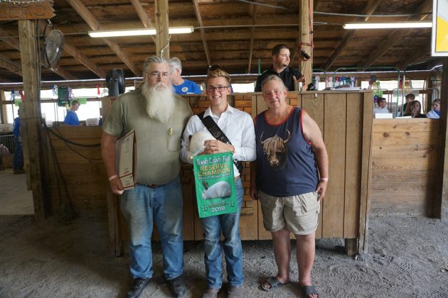 2019 Summit County Fair Reserve Champion Rabbit