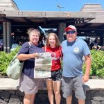 Aloha from the Viteks Jeff, Tracy and Jesse Vitek of Rayland, Ohio, took us to the Big Island of Hawaii. We spent a week exploring the island and enjoying the beach.