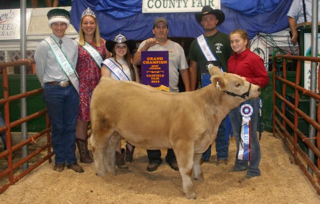 Canfield Fair Grand Champion Beef Feeder