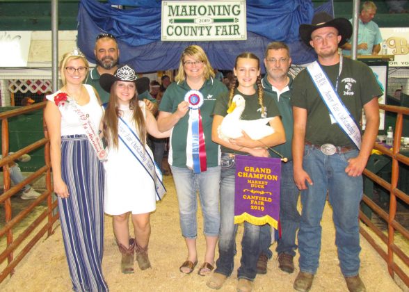 Canfield Fair Grand Champion Duck
