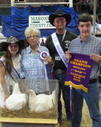 Canfield Fair Grand Champion Market Broilers