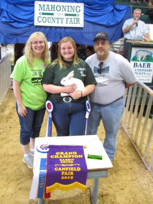 Canfield Fair Grand Champion Rabbit Fryer
