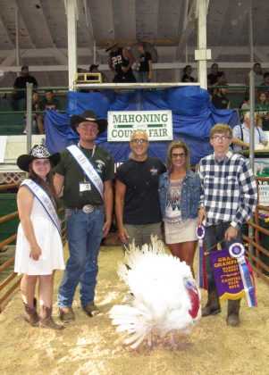 Canfield Fair Grand Champion Turkey