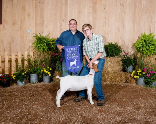 Mercer County Fair Grand Champion Goat