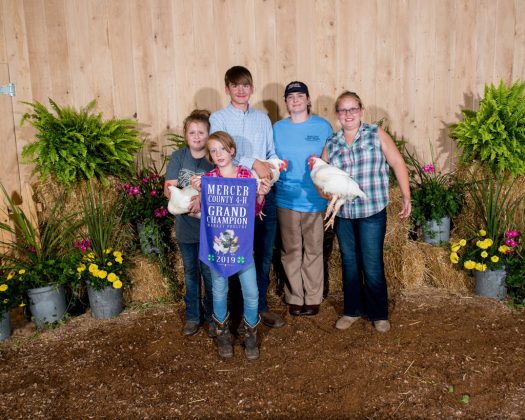 Mercer County Fair Grand Champion Poultry