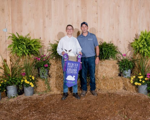 Mercer County Fair Grand Champion Rabbit