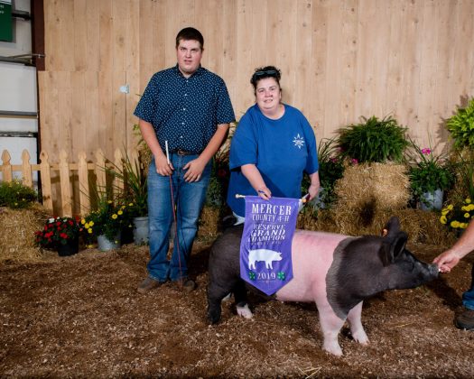 Mercer County Fair Reserve Champion Hog