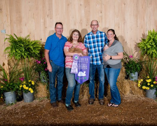 Mercer County Fair Reserve Champion Rabbit
