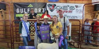 Belmont County Fair Grand Champion Goat