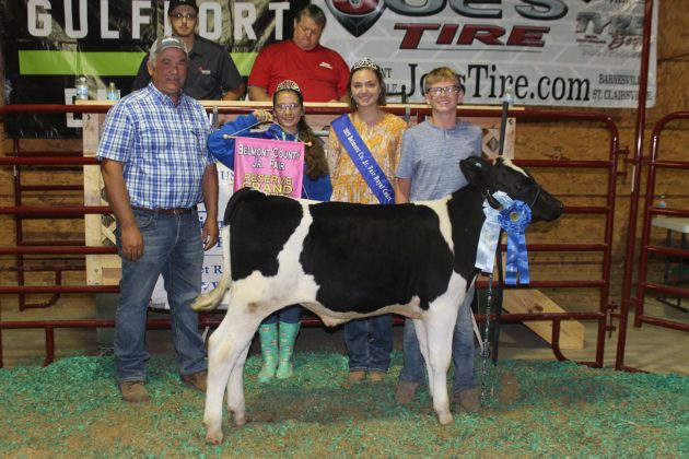 Belmont County Fair Reserve Champion Dairy Feeder