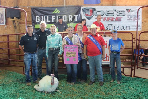 Belmont County Fair Reserve Champion Turkey