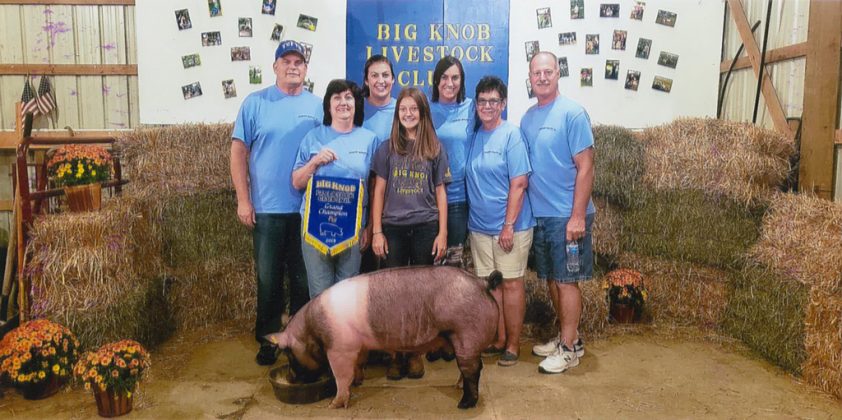 Big Knob Grange Fair Grand Champion Hog