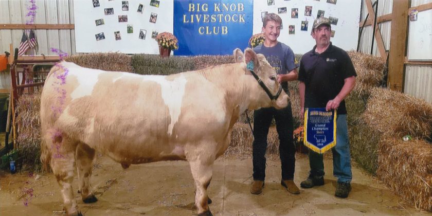 Big Knob Grange Fair Grand Champion Steer