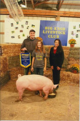 Big Knob Grange Fair Reserve Champion Hog