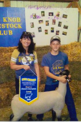 Big Knob Grange Fair Reserve Champion Lamb