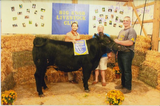 Big Knob Grange Fair Reserve Champion Steer