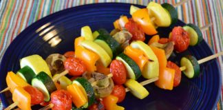 Rosemary Vegetable Skewers