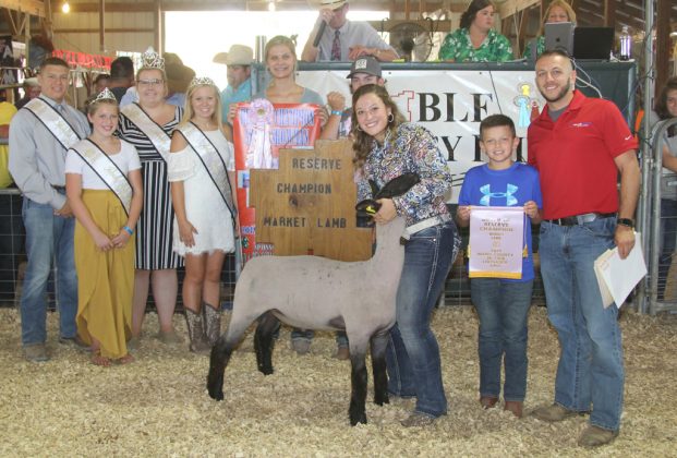 Noble County Fair Reserve Champion Lamb