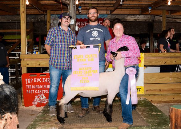Stark County Fair Reserve Champion Lamb