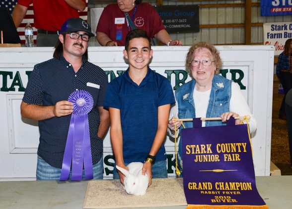 Stark County Fair Grand Champion Fryer Rabbit