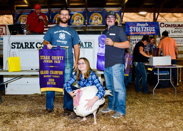 Stark County Fair Grand Champion Turkey