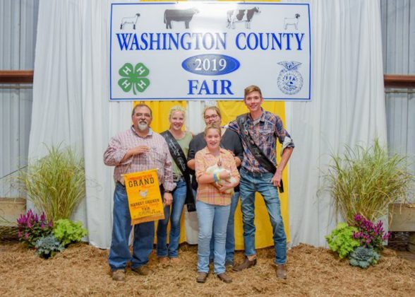 Washington County Fair Grand Champion Chickens