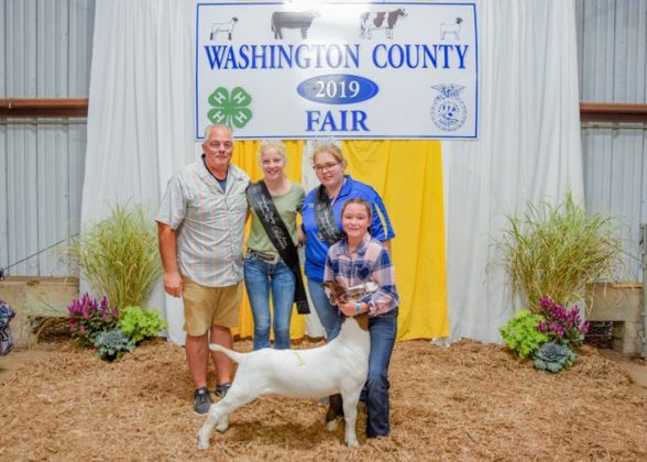 Washington County Fair Grand Champion Goat
