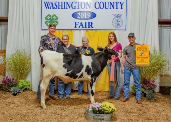 Washington County Fair Reserve Champion Dairy Feeder